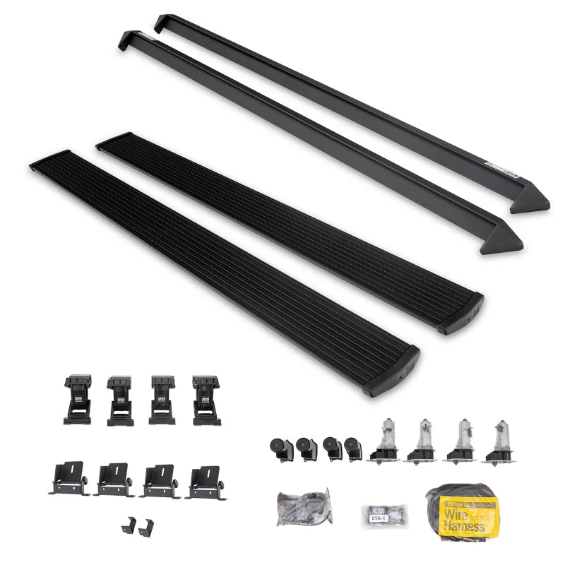 AMP Research 20-24 Jeep JT Gladiator (Launch/Overlnd/Rubicon/Sport/Sport S) PowerStep XL - Black - Side View