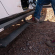 Load image into Gallery viewer, AMP Research 20-24 Jeep JT Gladiator (Launch/Overlnd/Rubicon/Sport/Sport S) PowerStep XL - Black - Back View