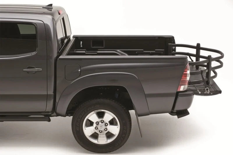 AMP Research 2004-2012 Chevy/GMC Colorado/Canyon Standard Bed Bedxtender - Black - Installation View