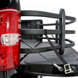 Load image into Gallery viewer, AMP Research 2007-2017 Chevrolet Silverado Standard Bed Bedxtender - Black - Back View