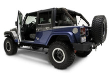 Load image into Gallery viewer, AMP Research 2007-2017 Jeep Wrangler JK 4 Door PowerStep - Black - Installation View