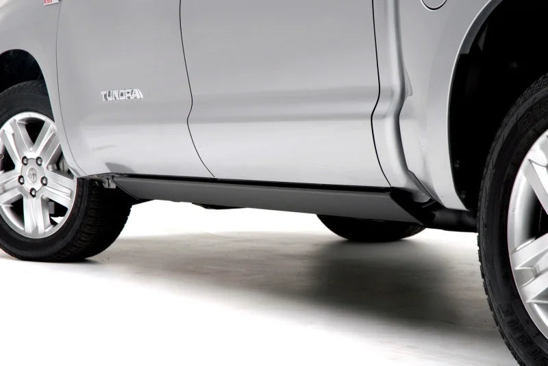AMP Research 2007-2017 Toyota Tundra Double Cab/CrewMax PowerStep - Black - Installation View