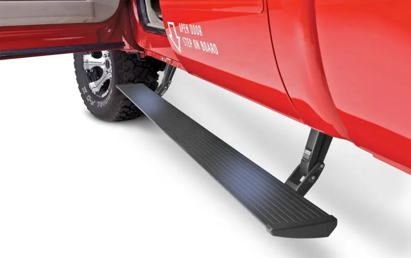 AMP Research 2008-2016 Ford F250/350/450 All Cabs PowerStep - Black - Main Product View