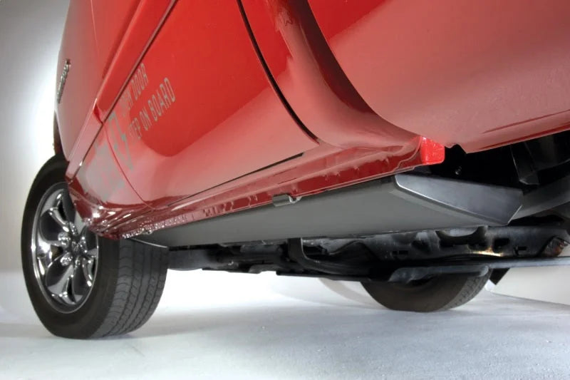 AMP Research 2008-2016 Ford SD All Cabs PowerStep Plug N Play - Black - Side View
