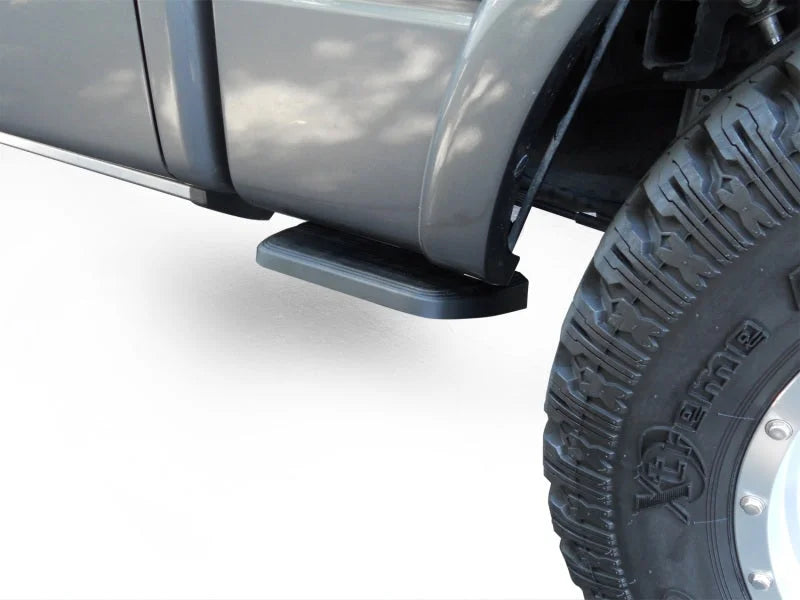AMP Research 2009-2014 Ford F-150 All Beds BedStep2 - Black - Back View