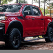Load image into Gallery viewer, AMP Research 2014-2017 Chevy Silverado 1500 Double/Crew Cab PowerStep Plug N Play - Black - Installation View