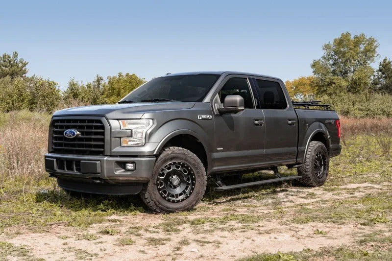 AMP Research 2015-2017 F150 All Cabs PowerStep Xtreme - Black - Installation View