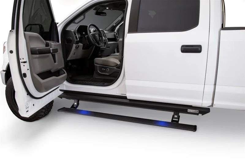 AMP Research 2015-2018 Ford F-150 SuperCrew PowerStep XL - Black - Additional View 9