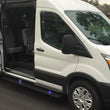 Load image into Gallery viewer, AMP Research 2020 Ford Transit Powerstep Plug N Play - Black - Side View