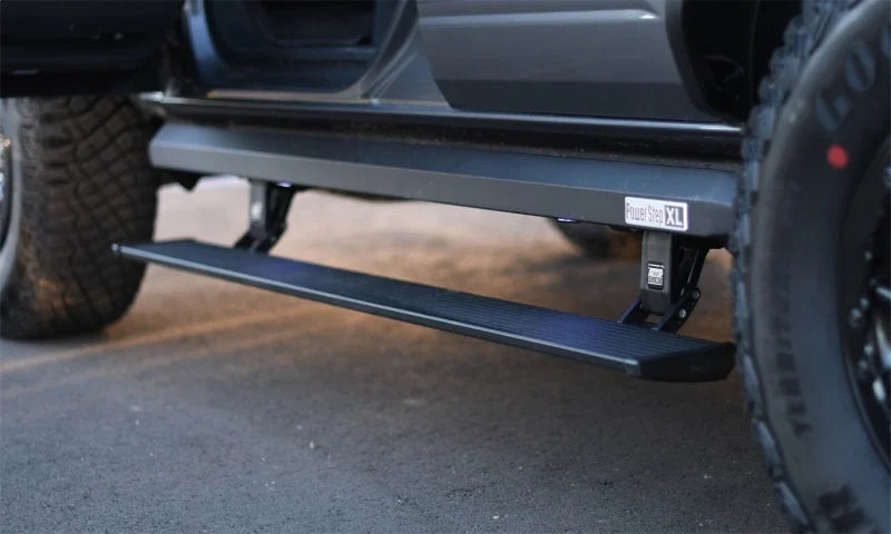 AMP Research 21-23 Ford Bronco 4 Door (Excl. Raptor) XL PowerStep - Black - Additional View 6