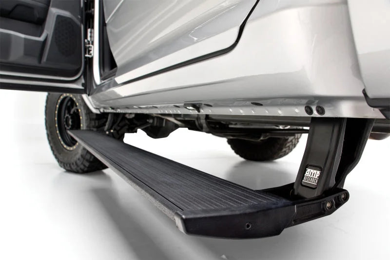 AMP Research 21-23 Ford F150 Hybrid/Lighting ONLY Power Step - Plug N Play - Side View