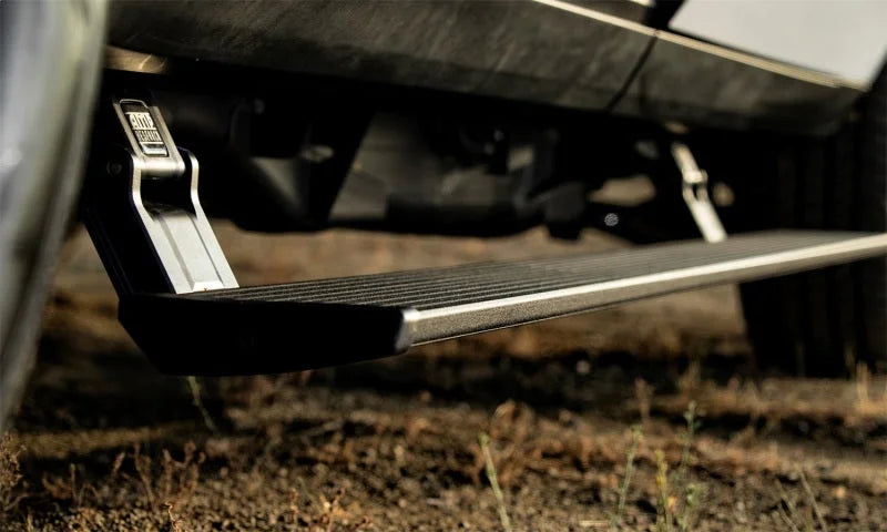 AMP Research 21-25 Chevrolet Suburban/Tahoe & Cadillac Escalade PowerStep - Black - Installation View