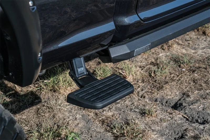 AMP Research 22-23 Toyota Tundra  5.5ft Bed BedStep2 - Black - Installation View