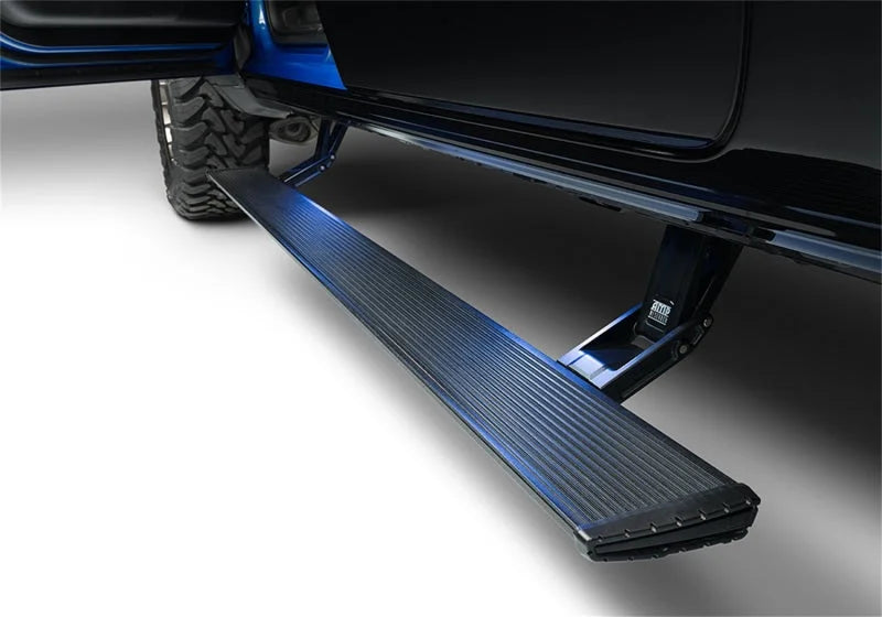 AMP Research 22-23 Toyota Tundra PowerStep Plug N Play - Black - Installation View