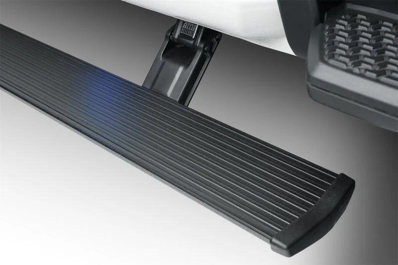 AMP Research 23-24 Toyota Sequoia PowerStep Plug & Play - Black - Installation View