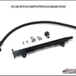 Load image into Gallery viewer, AMS Performance 08-15 Mitsubishi EVO X CNC Machined Aluminum Fuel Rail w/Pulsation Dampener - Black - Main Product View