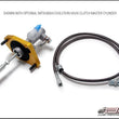Load image into Gallery viewer, AMS Performance 08-15 Mitsubishi EVO X Clutch Master Cylinder Conversion w/Master Cylinder - Side View