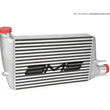 Load image into Gallery viewer, AMS Performance 08-15 Mitsubishi EVO X Front Mount Intercooler w/Modular Cast End Tanks &amp; Logo - Side View