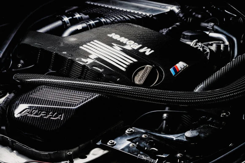 AMS Performance 15-18 BMW M3 / 15-20 BMW M4 w/ S55 3.0L Turbo Engine Carbon Fiber Intake - Additional View 6