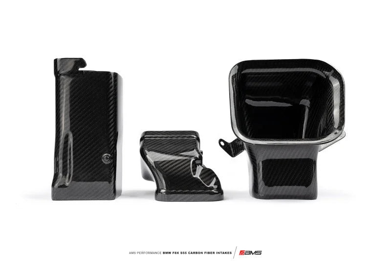 AMS Performance 15-18 BMW M3 / 15-20 BMW M4 w/ S55 3.0L Turbo Engine Carbon Fiber Intake - Additional View 7