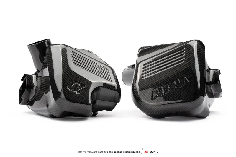 AMS Performance 15-18 BMW M3 / 15-20 BMW M4 w/ S55 3.0L Turbo Engine Carbon Fiber Intake - Additional View 13