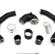 Load image into Gallery viewer, AMS Performance 15-18 BMW M3 / 15-20 BMW M4 w/ S55 3.0L Turbo Engine Charge Pipes - Installation View