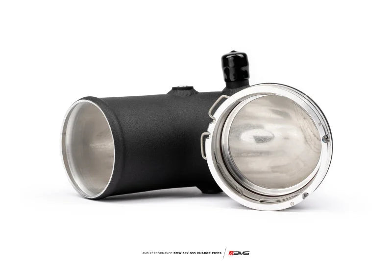 AMS Performance 15-18 BMW M3 / 15-20 BMW M4 w/ S55 3.0L Turbo Engine Charge Pipes - Additional View 6