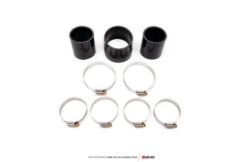 AMS Performance 15-18 BMW M3 / 15-20 BMW M4 w/ S55 3.0L Turbo Engine Charge Pipes - Additional View 8