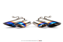 Load image into Gallery viewer, AMS Performance 15-19 Lamborghini Huracan Titanium Exhaust Tips (OEM &amp; Alpha TT Kit Fitment)