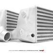 Load image into Gallery viewer, AMS Performance 16-19 Porsche Carrera/Carrera S (991.2) Alpha Intercooler Kit w/Carbon Fiber Shrouds - Side View