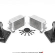 Load image into Gallery viewer, AMS Performance 16-19 Porsche Carrera/Carrera S (991.2) Alpha Intercooler Kit w/Carbon Fiber Shrouds - Detail View