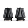 Load image into Gallery viewer, AMS Performance 16-24 Infiniti Q50 / 17-22 Infiniti Q60 80mm Air Intakes - Side View