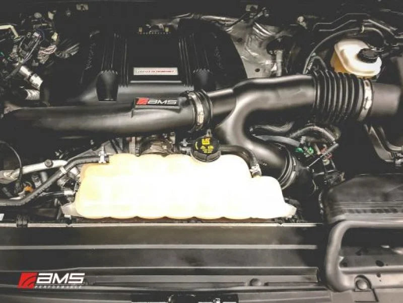 AMS Performance 17-20 Ford F-150/F-150 Raptor Turbo Inlet Upgrade - Side View
