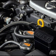 Load image into Gallery viewer, AMS Performance 2009+ Nissan GT-R R35 Alpha Air Oil Separator - Installation View