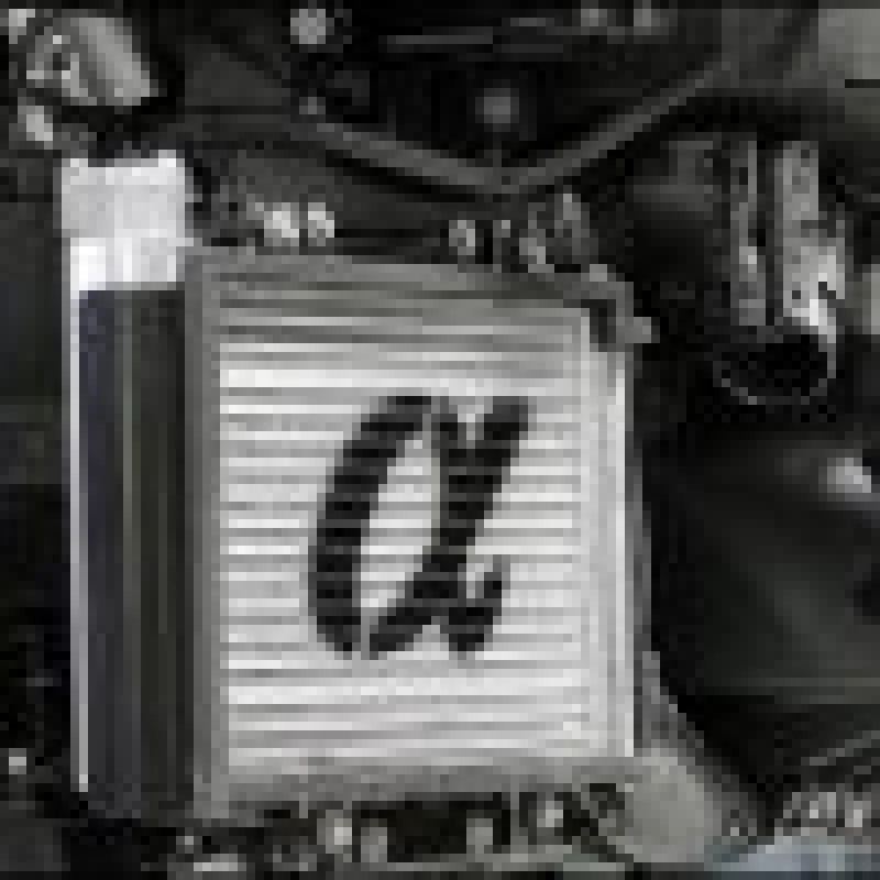 AMS Performance 2009+ Nissan GT-R R35 Alpha Factory Replacement Engine Oil Cooler - Side View