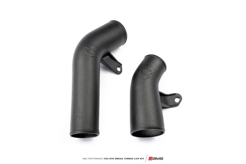 AMS Performance 2009+ Nissan GTR R35 OMEGA Turbo Kit 3in Lower Intercooler Pipes (OMEGA 11) - Additional View 5