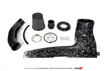 Load image into Gallery viewer, AMS Performance 2015+ VW Golf R MK7 Chopped Carbon Fiber Intake - Back View