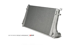 Load image into Gallery viewer, AMS Performance 2015+ VW Golf R MK7 Front Mount Intercooler Upgrade w/Cast End Tanks - Side View