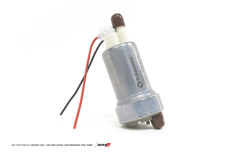 AMS Performance 2016+ Infiniti Q50 / 2017+ Infiniti Q60 Alpha Low Pressure Fuel Pump Upgrade Kit - Side View
