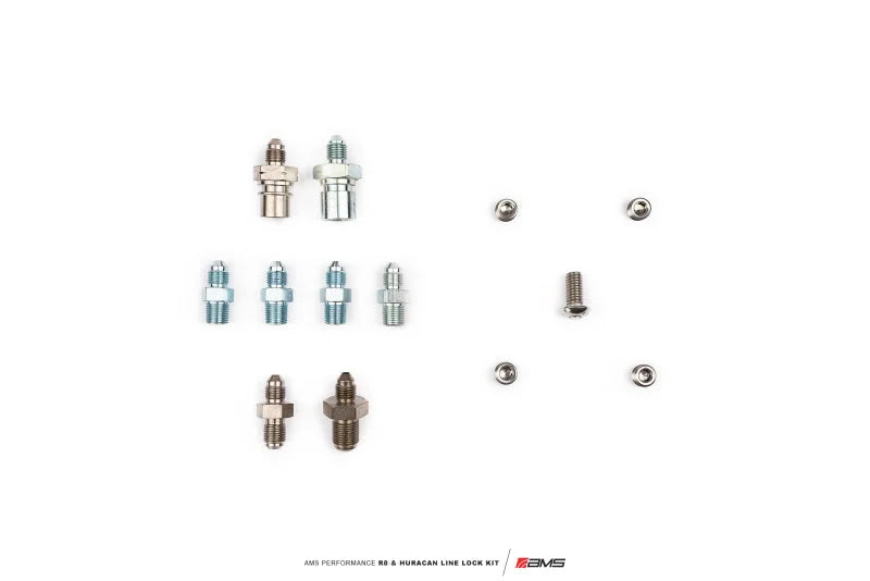 AMS Performance 2017+ Audi R8/Lamborghini Huracan Line Lock Kit - Main Product View