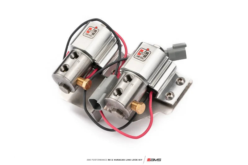 AMS Performance 2017+ Audi R8/Lamborghini Huracan Line Lock Kit - Side View