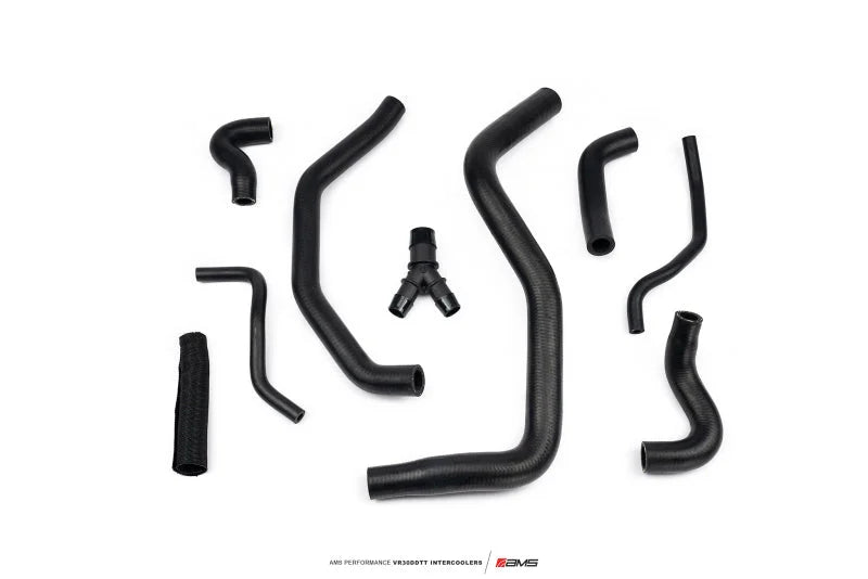AMS Performance 2017+ Infinti Q50/Q60 VR30 Intercoolers - Back View