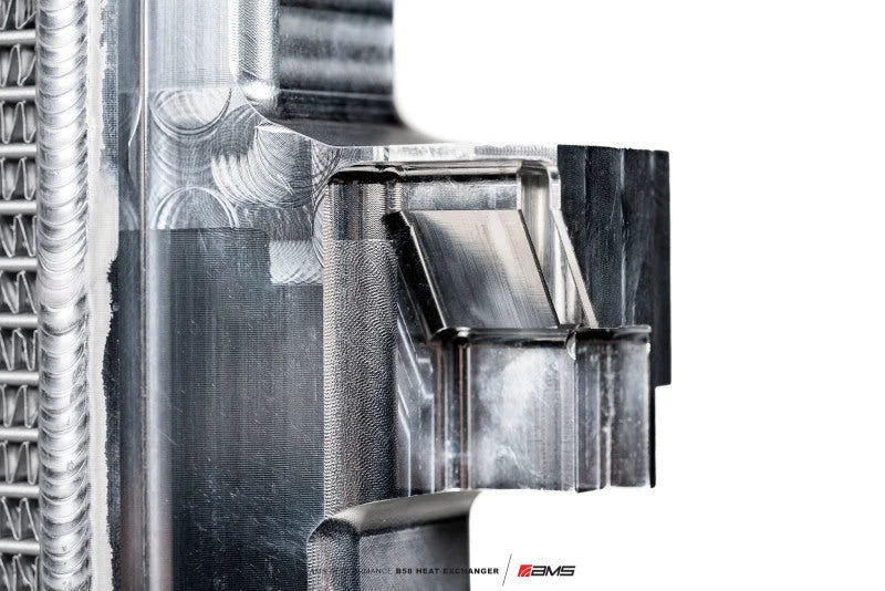 AMS Performance 2019+ BMW M340i B58 Heat Exchanger - Installation View