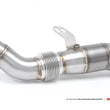 Load image into Gallery viewer, AMS Performance 2020+ Toyota Supra A90 Street Downpipe w/GESI Catalytic Converter