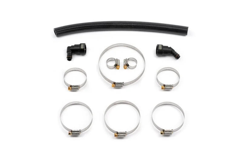 AMS Performance 2021+ Ford Raptor/F-150 3.5L EcoBoost Turbo Inlet Tubes - Back View