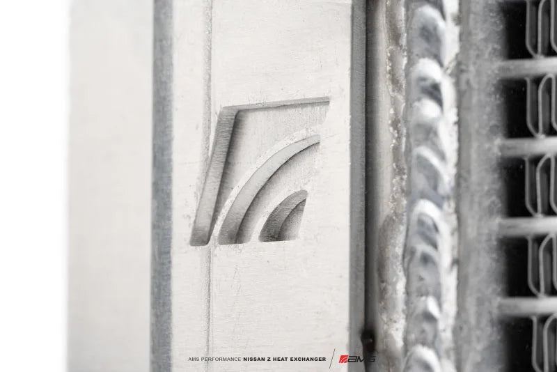 AMS Performance 2023+ Nissan Z Heat Exchanger - Installation View