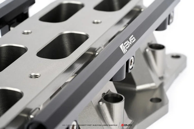 AMS Performance 2023+ Nissan Z Port Injection Lower Manifold - Gunmetal - Additional View 9