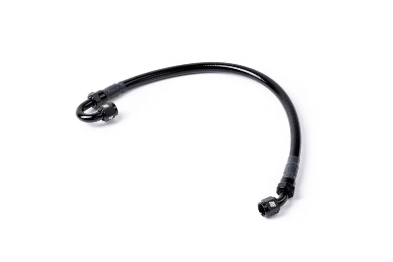 AMS Performance 5/16 Quick Connect to -6AN Inline Fuel Pulsation Damper w/ -6AN Fuel Line - Additional View 5