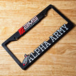 Load image into Gallery viewer, AMS Performance AMS / Alpha Army License Plate Frame - Main Product View