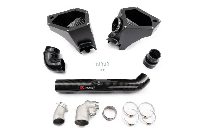 AMS Performance Air Intakes (Open Airbox) fits BMW G8X M2 / M3 / M4 S58 - Back View
